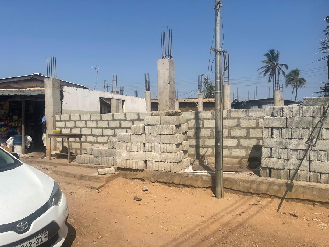 Mosque construction progress